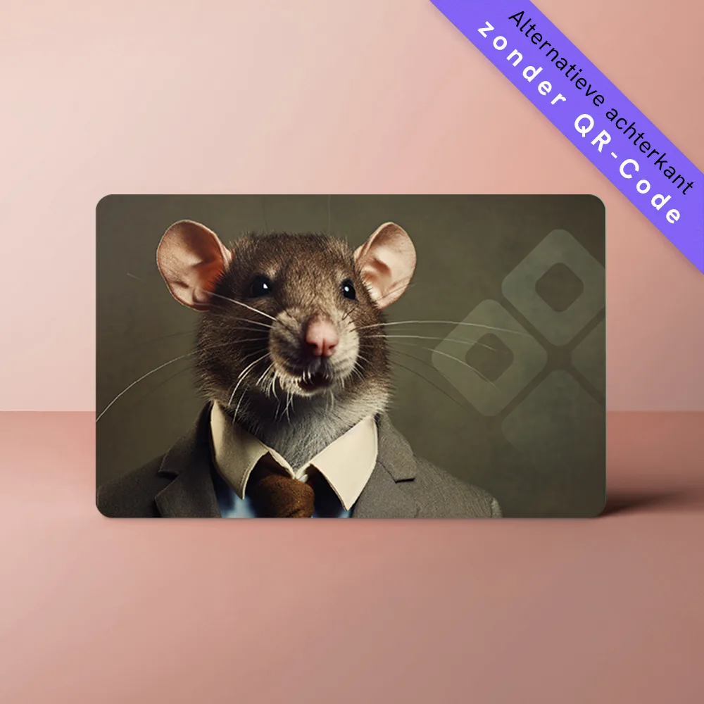 NFC Visitekaart<br>Animals inc. - Muis - Afbeelding 3