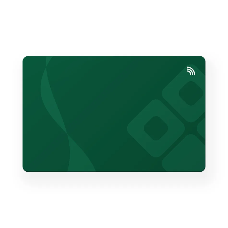 Groene NFC Visitekaart