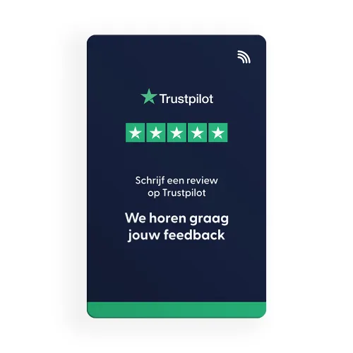 Trustpilot Reviewkaart